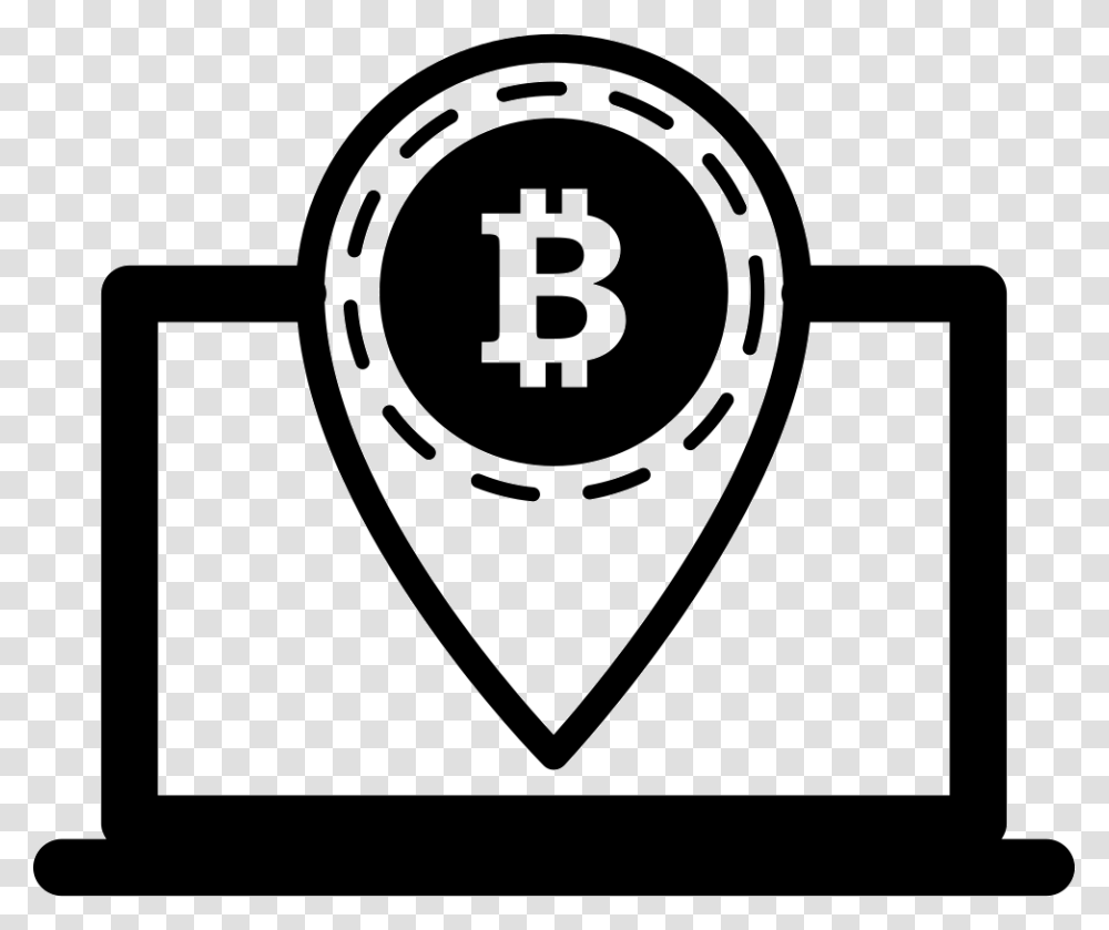 Bitcoin Symbol Placeholder In Laptop Bitcoin Interest, Number, Logo, Trademark Transparent Png