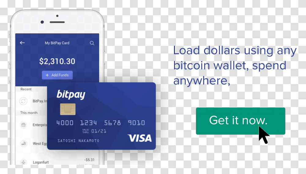 Bitcoin Users Who Wish To Order The Bitpay Card Can Visa, Credit Card, Mobile Phone, Electronics Transparent Png