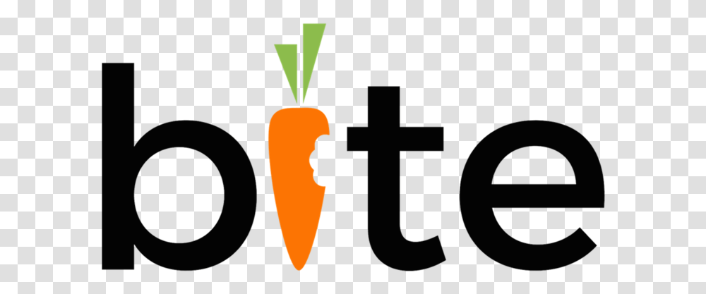 Bite Logo Kiosk, Plant, Carrot, Vegetable, Food Transparent Png