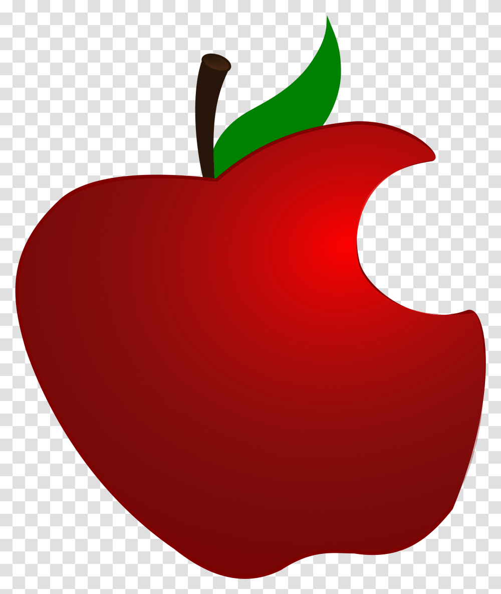 Bite Mark Clip Art Apple With Apple With Bite Clipart, Plant, Fruit, Food, Balloon Transparent Png