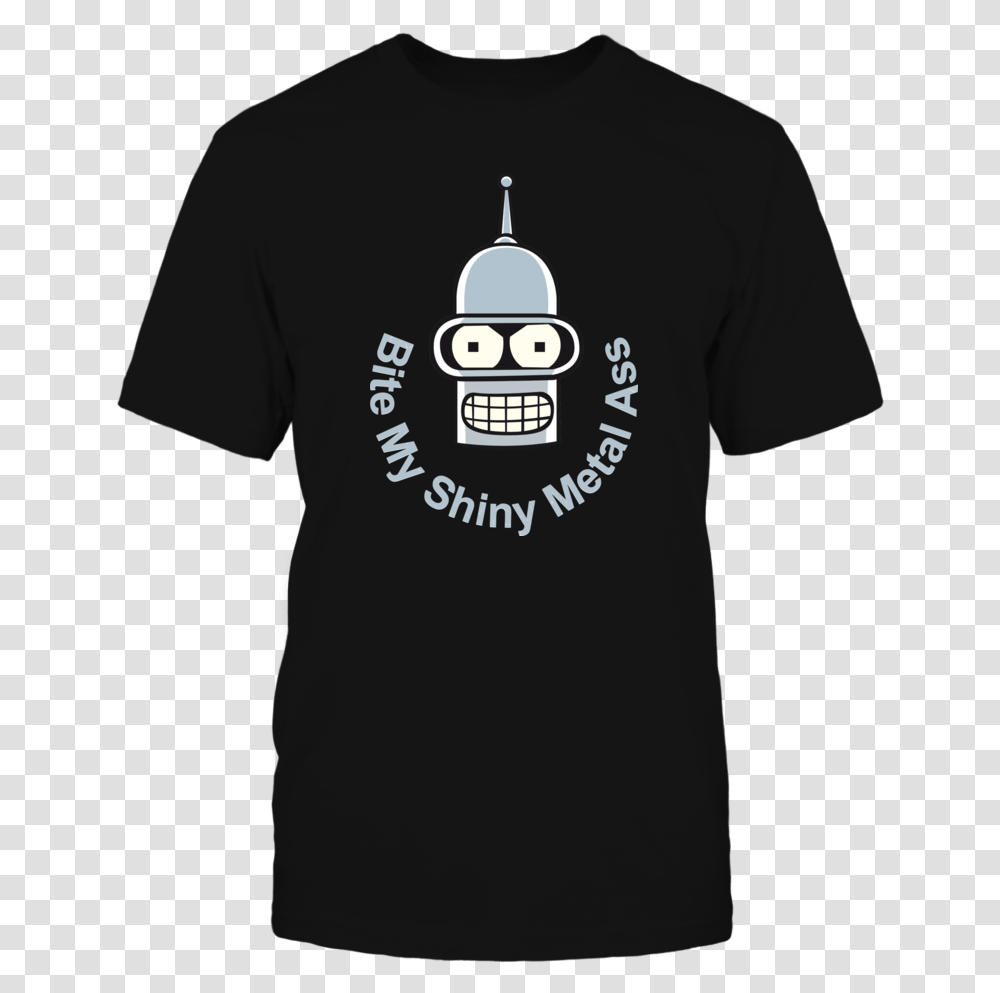 Bite My Shiny Metal Ass Front Picture Star Wars Galaxy Edge T Shirt, Apparel, T-Shirt, Person Transparent Png