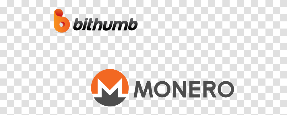 Bithumb Listing Monero August Monero, Logo, Trademark Transparent Png