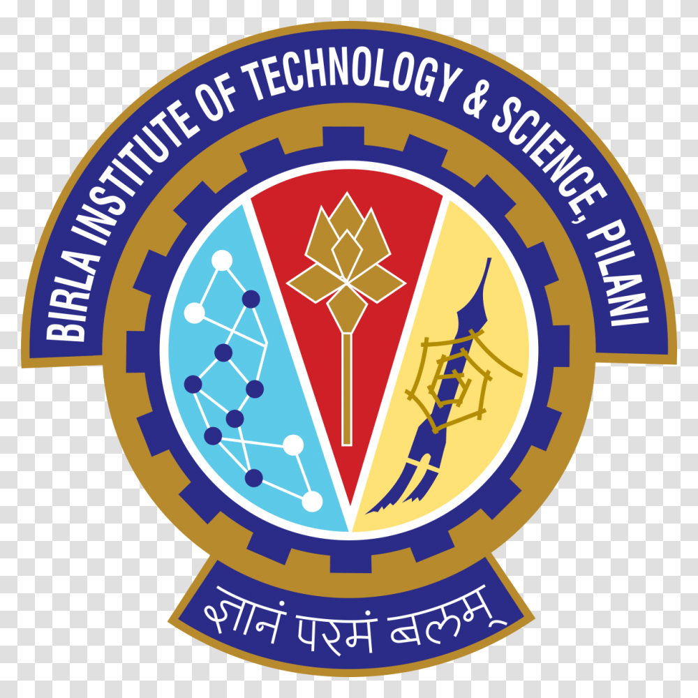 Bits Pilani Logo, Trademark, Emblem, Badge Transparent Png