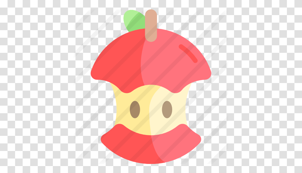 Bitten Apple Free Food Icons Manzanas Mordidas, Sweets, Confectionery, Cream, Dessert Transparent Png