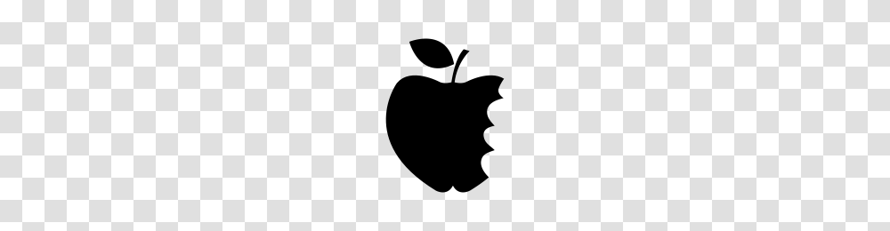 Bitten Apple Icons Noun Project, Gray, World Of Warcraft Transparent Png