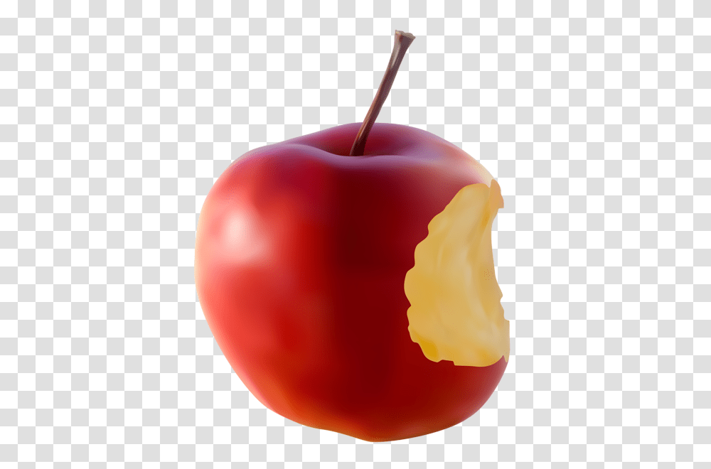 Bitten Apple Red Clip Art Image Clipart, Plant, Food, Fruit, Rose Transparent Png