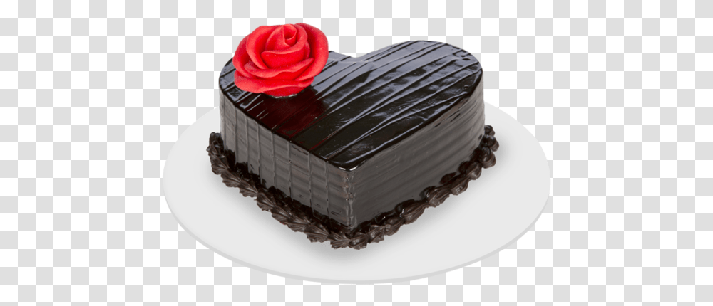Bitter Sweetheart Choco Cake Heart Shaped Dark Chocolate Cake, Dessert, Food, Birthday Cake, Torte Transparent Png