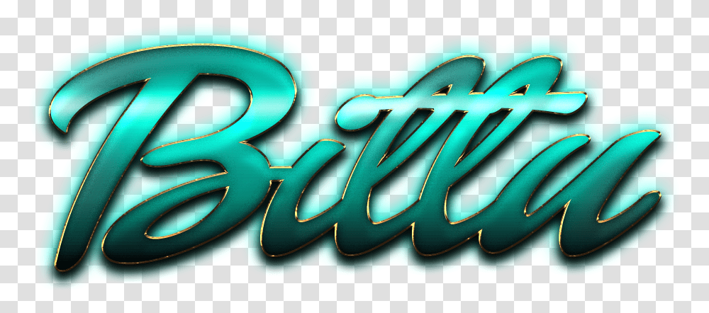 Bittu Name Logo Horizontal, Text, Light, Symbol, Scissors Transparent Png