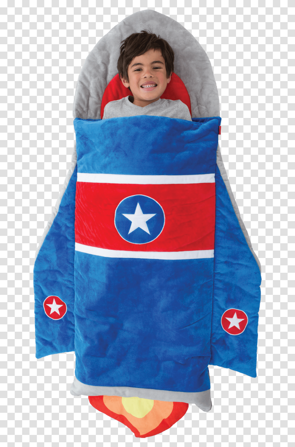 Bixbee Rocketflyer Sleeping Bag Hooded, Flag, Symbol, Person, Human Transparent Png