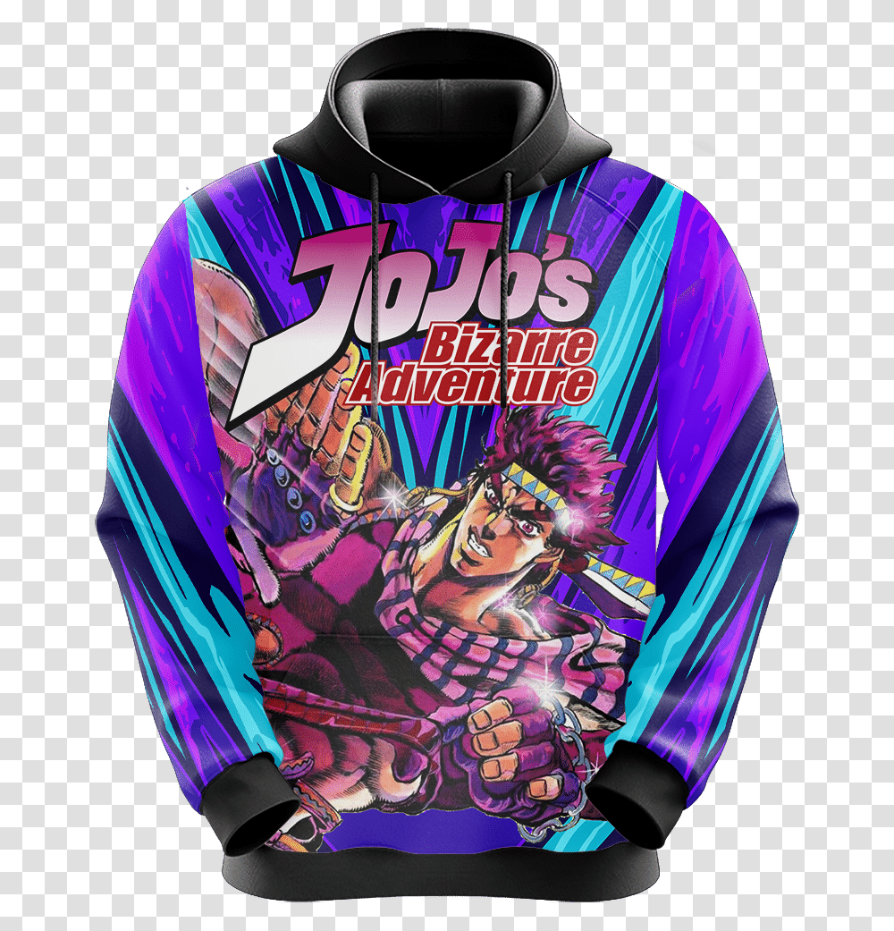 Bizarre Adventure Joseph Joestar New Unisex 3d Jojo Anime, Clothing, Apparel, Sweatshirt, Sweater Transparent Png