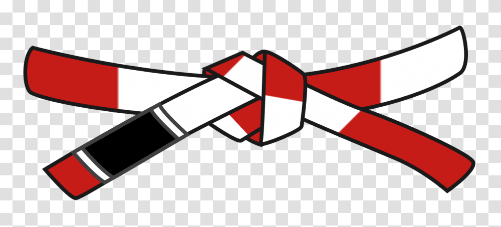 Bjj Red White Belt, Weapon, Weaponry, Blade, Knife Transparent Png