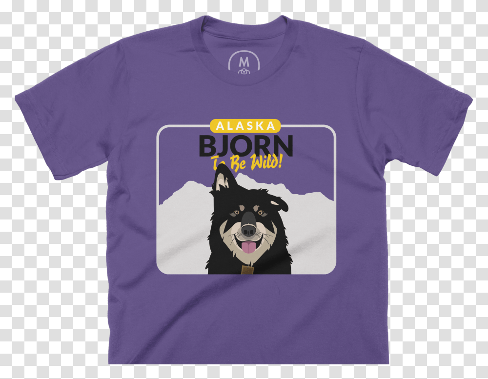 Bjorn To Be Wild Purple Rush Scary T Shirt, Apparel, T-Shirt, Dog Transparent Png
