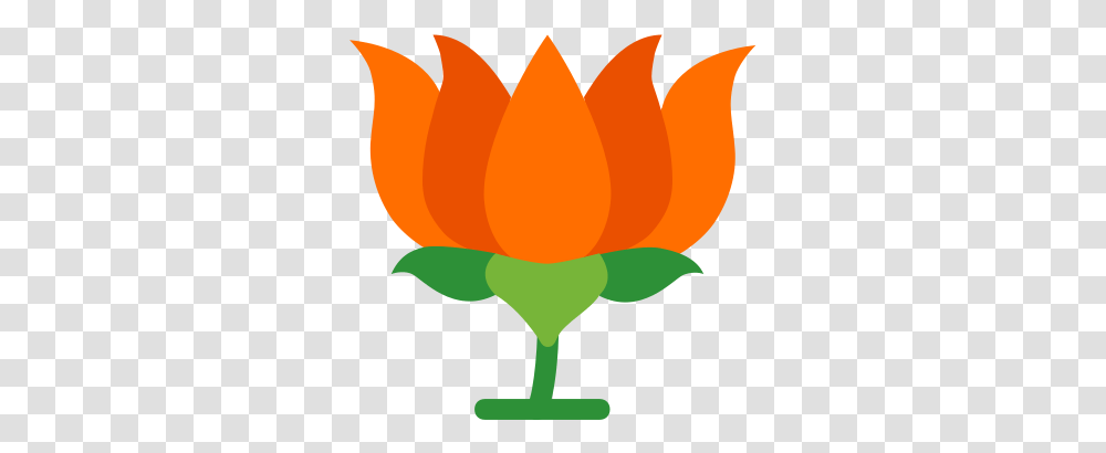 Bjp India Icon Banner Background Full Hd, Plant, Balloon, Fire, Flower Transparent Png