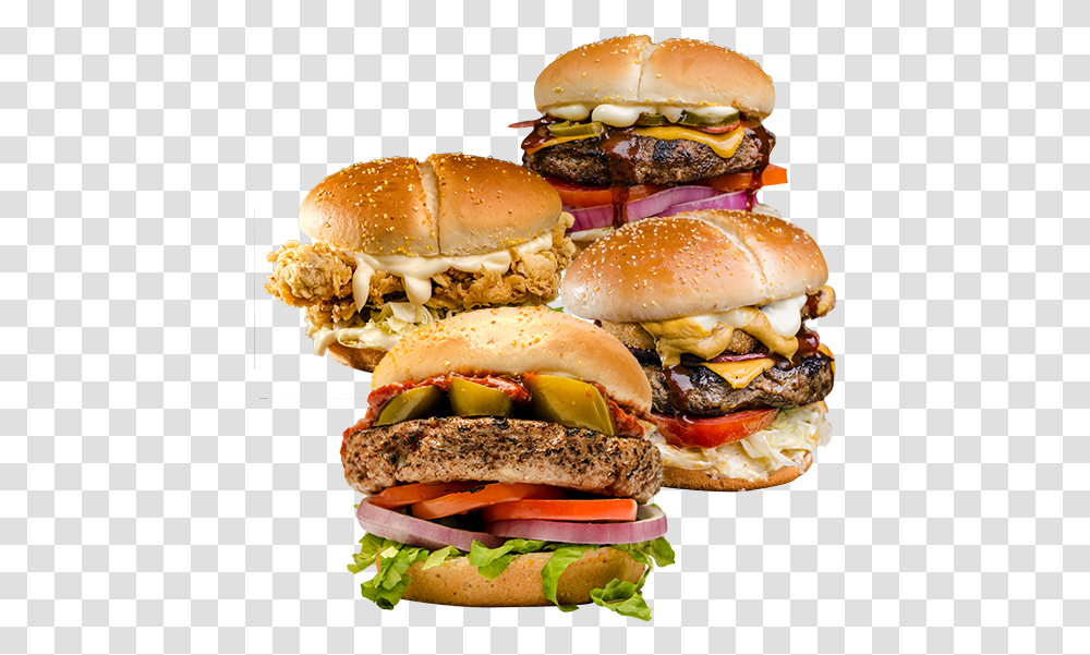 Bk Burger Shots, Food, Bun, Bread Transparent Png