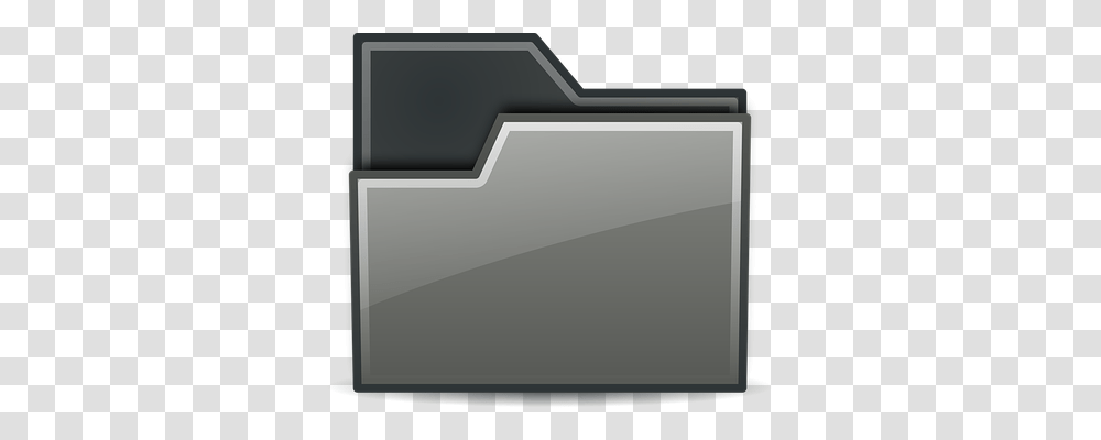 Black File Binder, Mailbox, Letterbox, File Folder Transparent Png