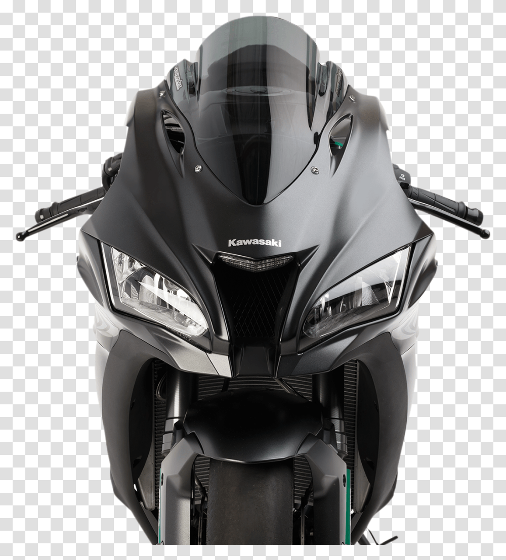 Black 2016 Zx10r Windscreen, Helmet, Apparel, Transportation Transparent Png