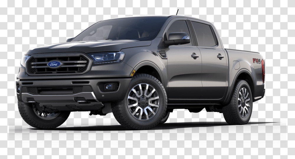Black 2019 Ford Ranger, Pickup Truck, Vehicle, Transportation, Car Transparent Png