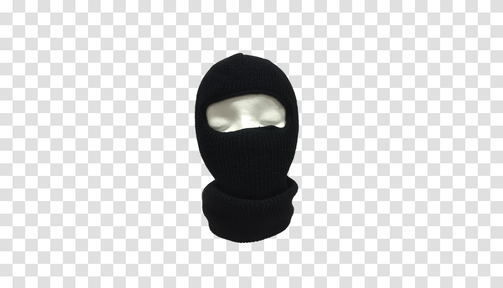 Black Acrylic Face Mask, Apparel, Hat, Hood Transparent Png