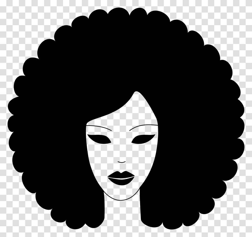 Black Afro Clipart Clip Art Images, Gray, World Of Warcraft Transparent Png