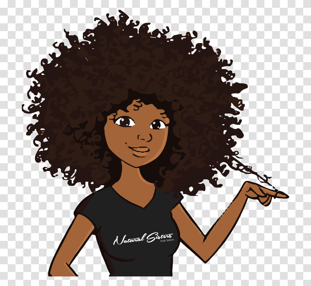 Black Afro Wig Download Natural Hair Curly Hair Logo, Person, Human, Poster, Advertisement Transparent Png