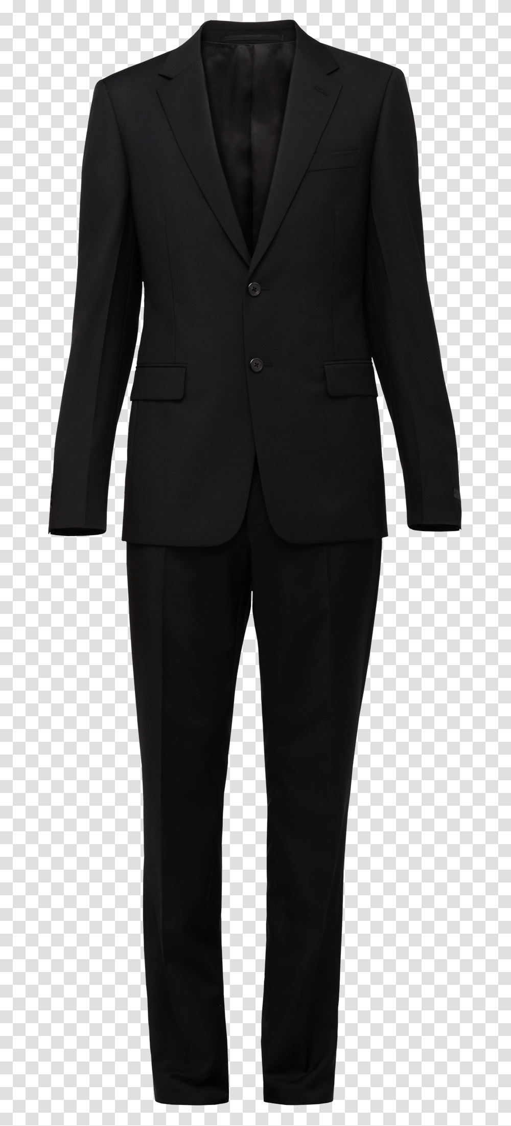 Black All Black Suit Prada, Overcoat, Apparel, Tuxedo Transparent Png