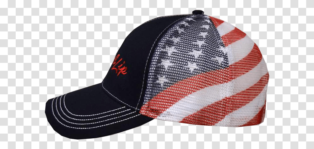 Black American Flag Mesh Back W Red Rip A Lip Logo Cap Baseball Cap, Clothing, Apparel, Hat, Rug Transparent Png