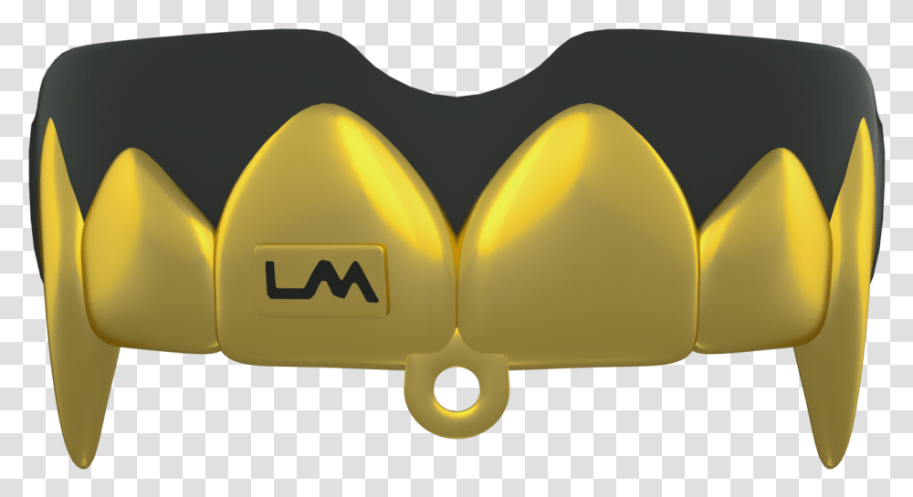 Black Amp Gold Football Mouthpiece W Detachable Strap Black Mouthpieces For Football, Cushion, Peeps, Label Transparent Png