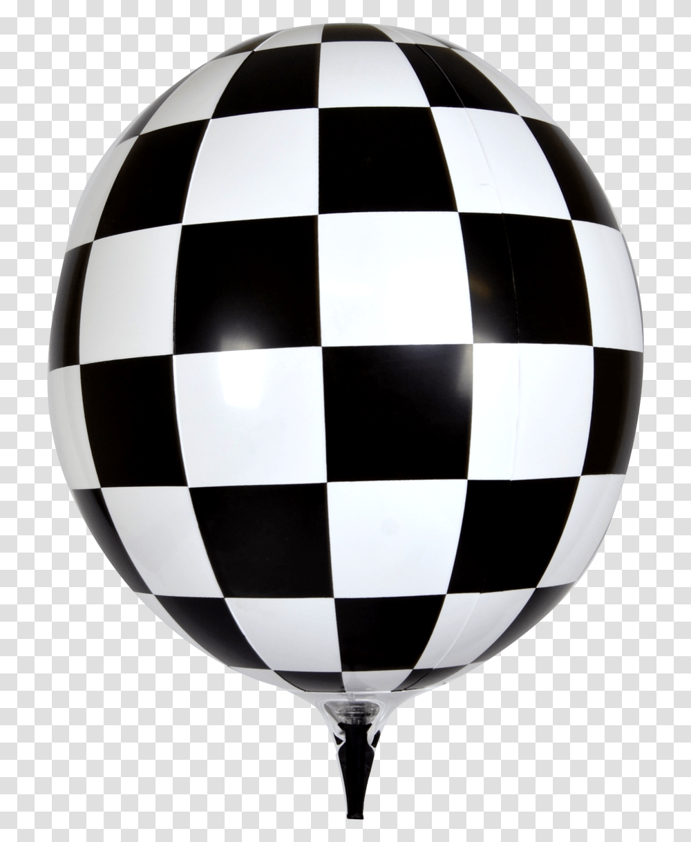 Black Amp White Balloons, Sphere, Lamp, Diamond, Accessories Transparent Png
