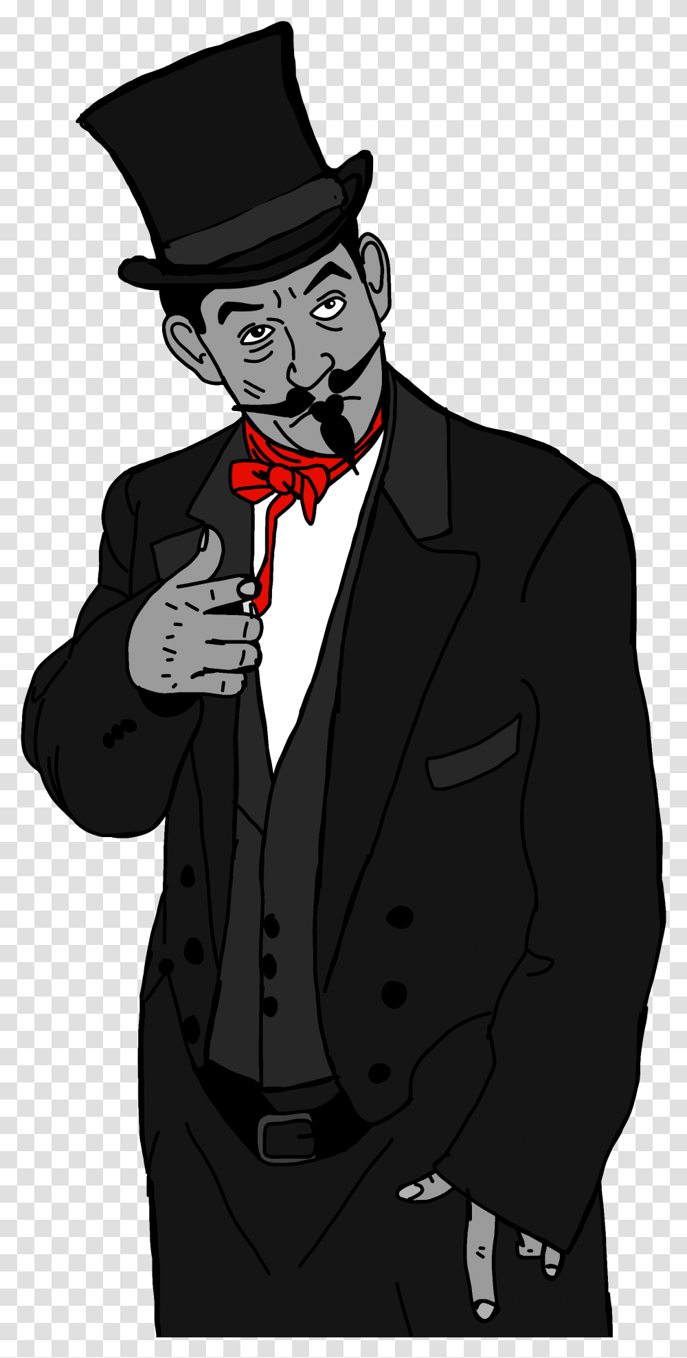 Black Amp White Movie Star Drawing Cartoon, Tie, Accessories, Accessory, Person Transparent Png
