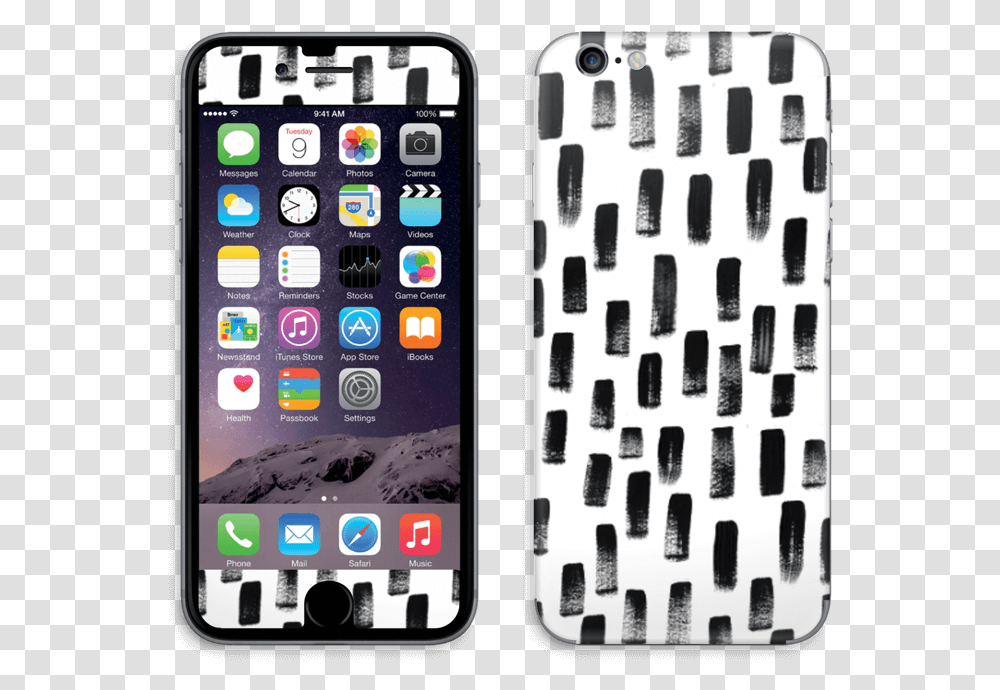 Black Amp White Skin Iphone 66s Iphone 7 Plus Image Background, Mobile Phone, Electronics, Cell Phone Transparent Png