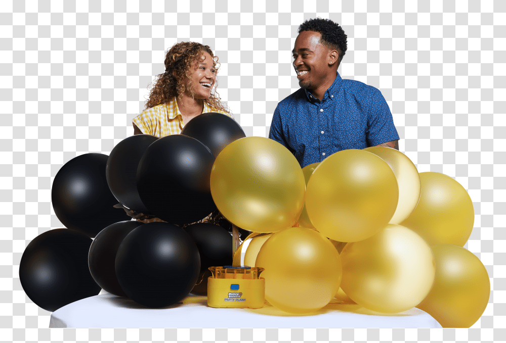 Black And Gold Balloons Transparent Png
