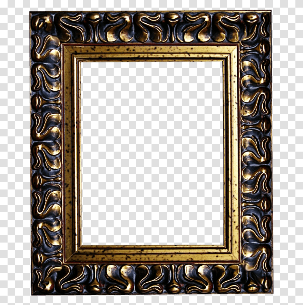Black And Gold By Black Gold Frame, Painting, Mirror, Sculpture Transparent Png