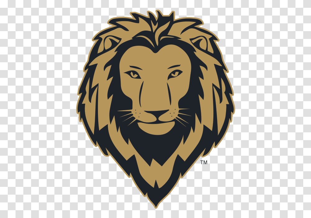 Black And Gold Download Gryffindor Logo, Mammal, Animal, Wildlife, Lion Transparent Png