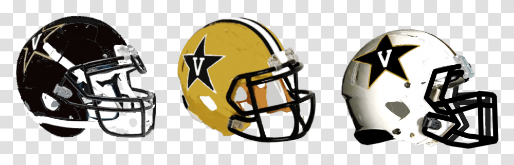 Black And Gold Helm And White American Football, Apparel, Helmet, Team Sport Transparent Png