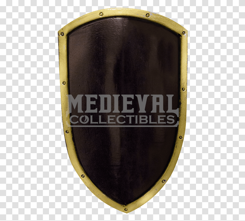 Black And Gold Ready For Battle Kite Shield Emblem, Armor, Beer, Alcohol, Beverage Transparent Png