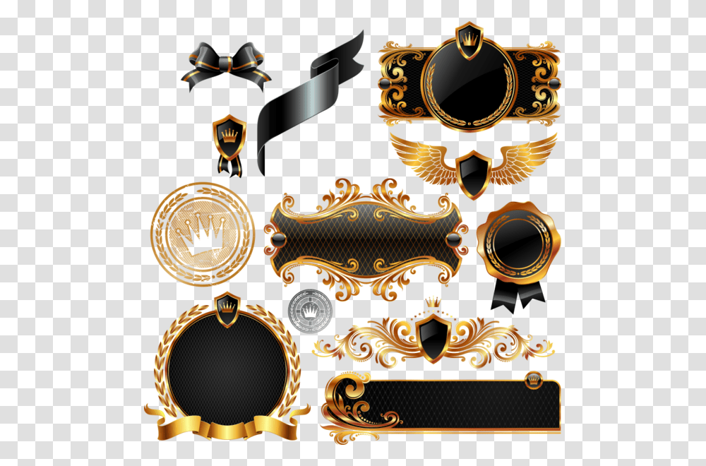 Black And Gold Shield Vector, Clock Tower, Wristwatch Transparent Png