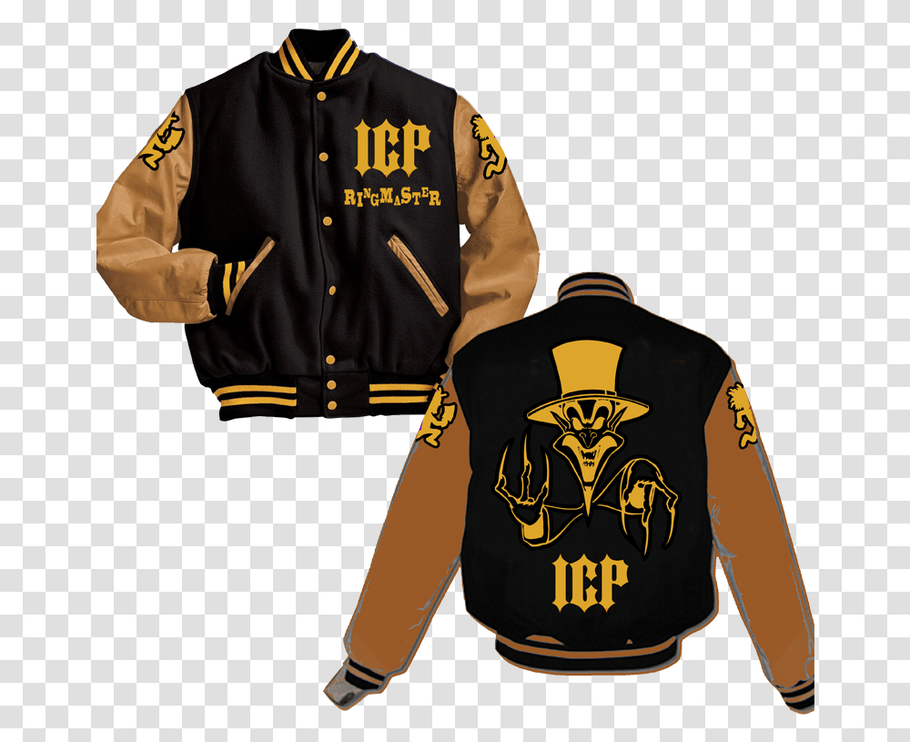 Black And Gold Varsity Jacket, Apparel, Coat, Person Transparent Png