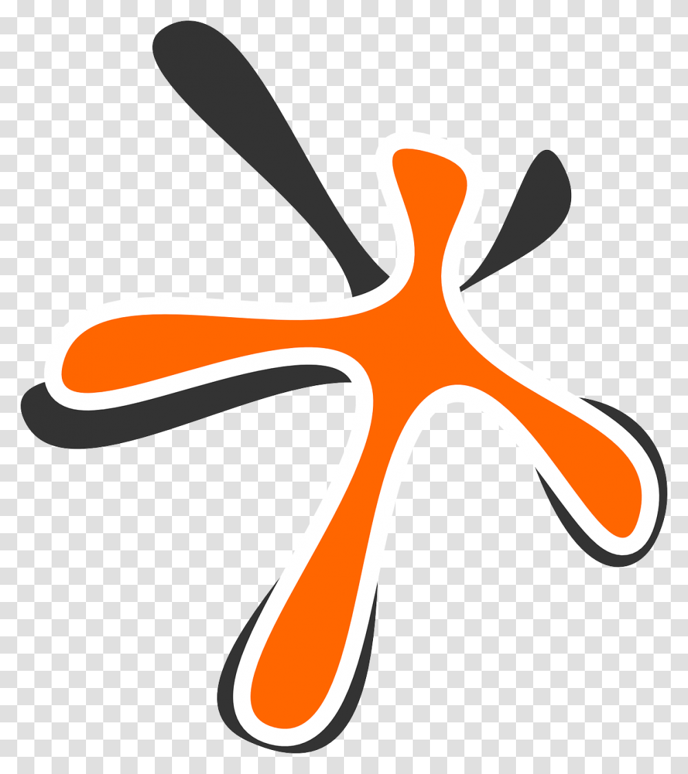 Black And Orange Graphics, Logo, Trademark Transparent Png