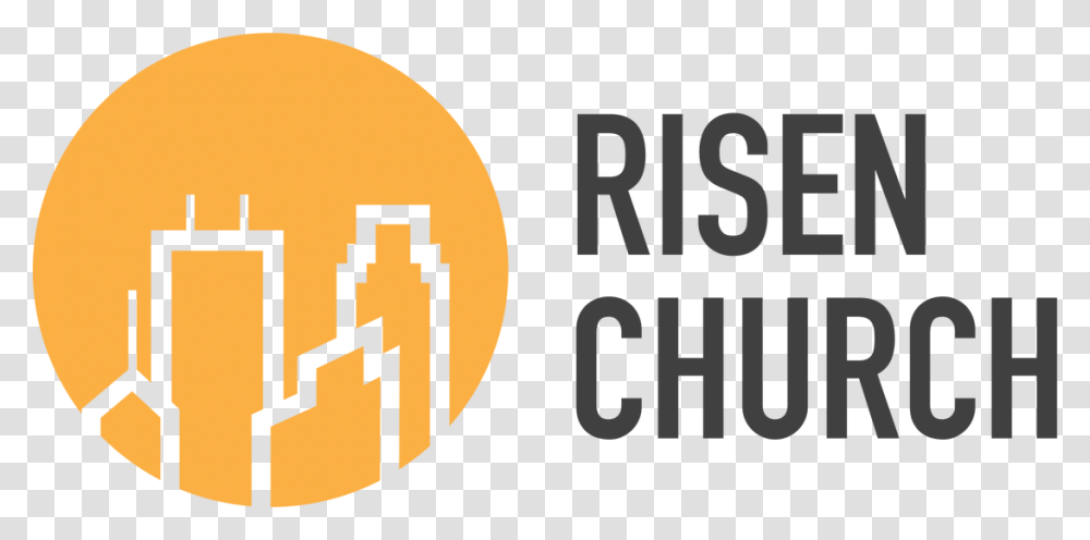 Black And Orange Risen Church Logo Fort Wayne Readers Choice 2019, Number, Pac Man Transparent Png