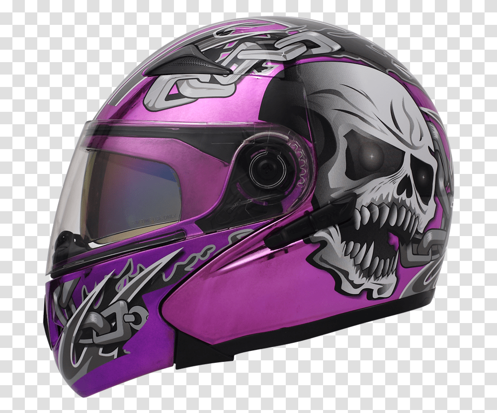 Black And Purple Motorcycle Helmet, Apparel, Crash Helmet Transparent Png