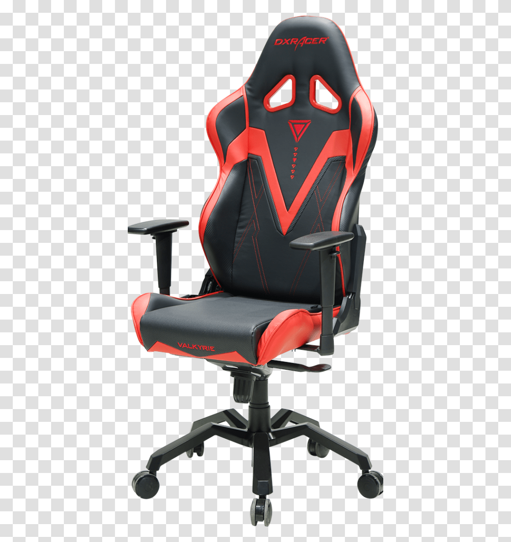 Black And Red Gaming Chair, Furniture, Cushion, Car Seat, Headrest Transparent Png