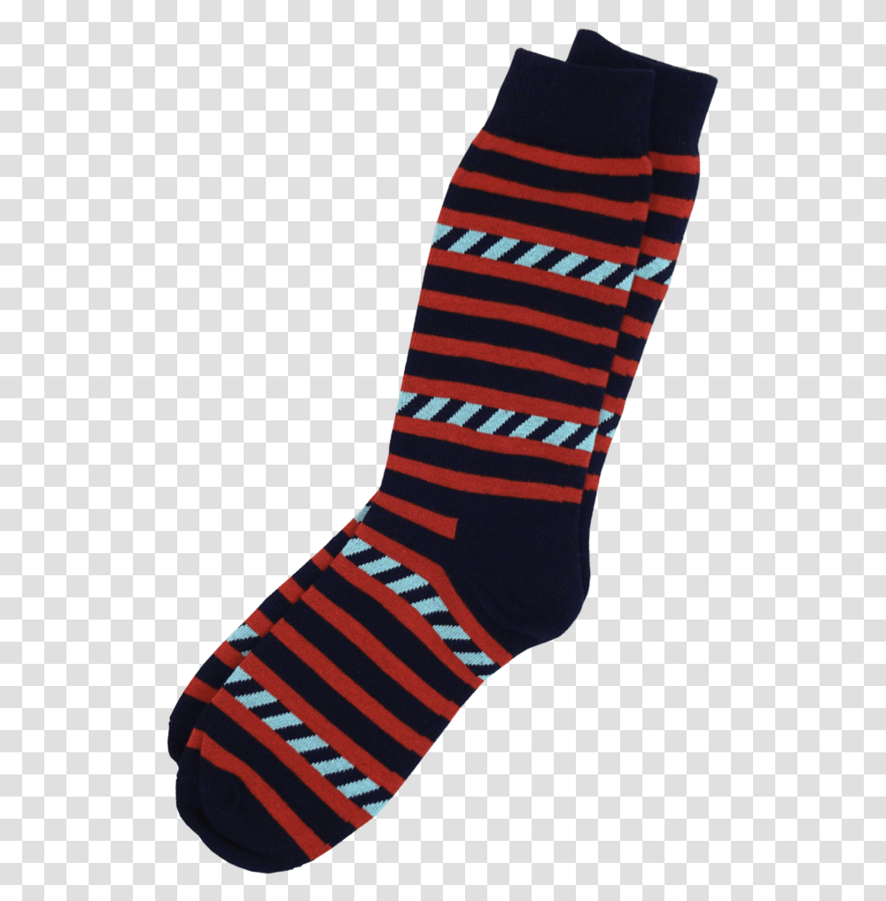 Black And Red Stripe Socks Sock, Clothing, Apparel, Shoe, Footwear Transparent Png