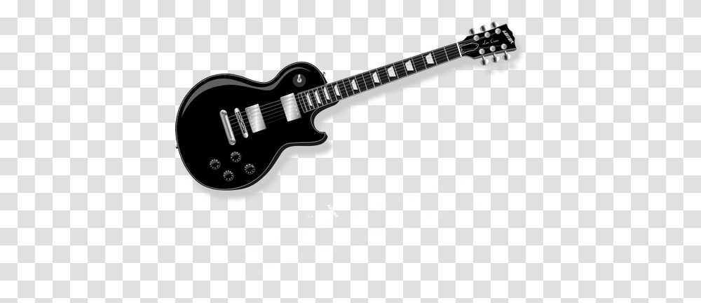Black And Silver Electric Guitar Vector Clip Art, Leisure Activities, Musical Instrument, Bass Guitar Transparent Png