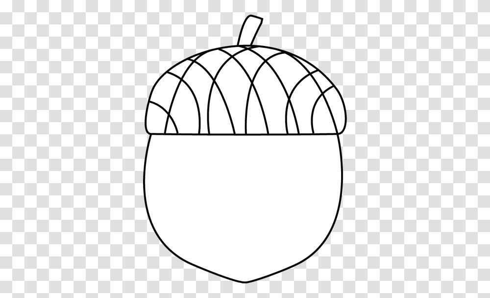 Black And White Acorn Clip Art, Produce, Food, Plant, Seed Transparent Png