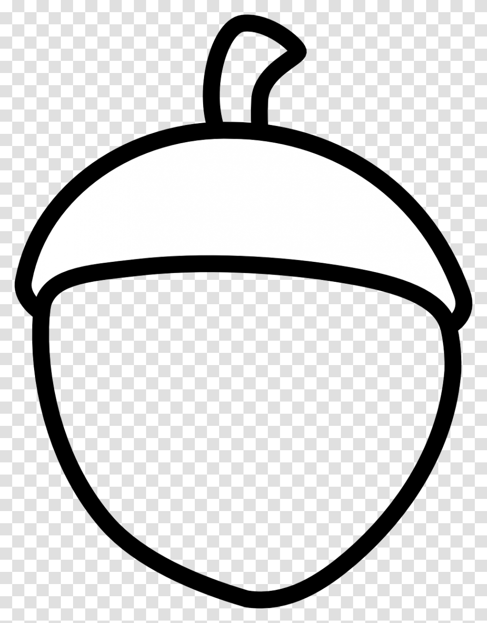 Black And White Acorn, Lamp, Outdoors, Nature, Astronomy Transparent Png