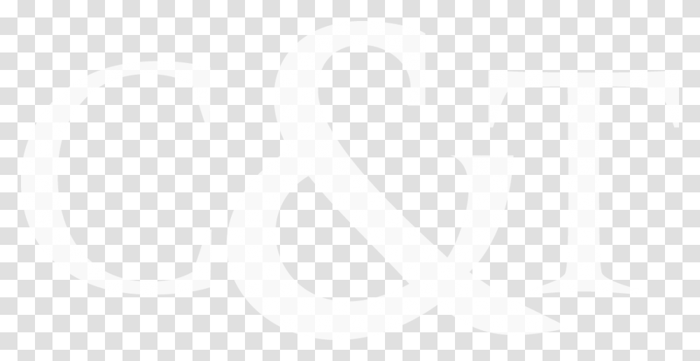 Black And White, Alphabet, Ampersand Transparent Png