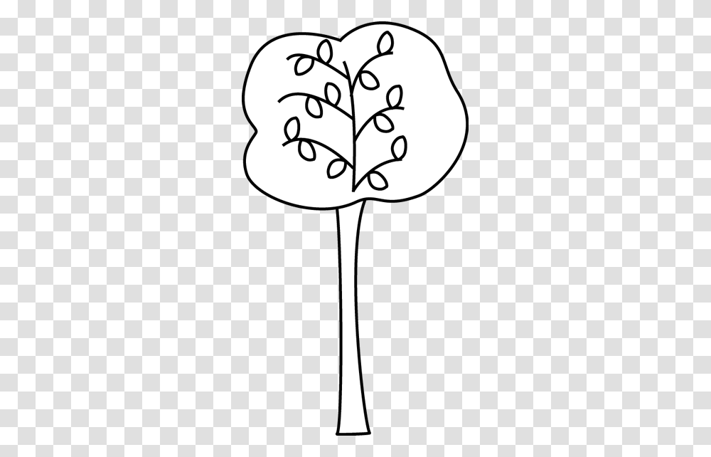 Black And White Autumn Tree Story Tile, Plant, Stencil, Leaf, Drawing Transparent Png