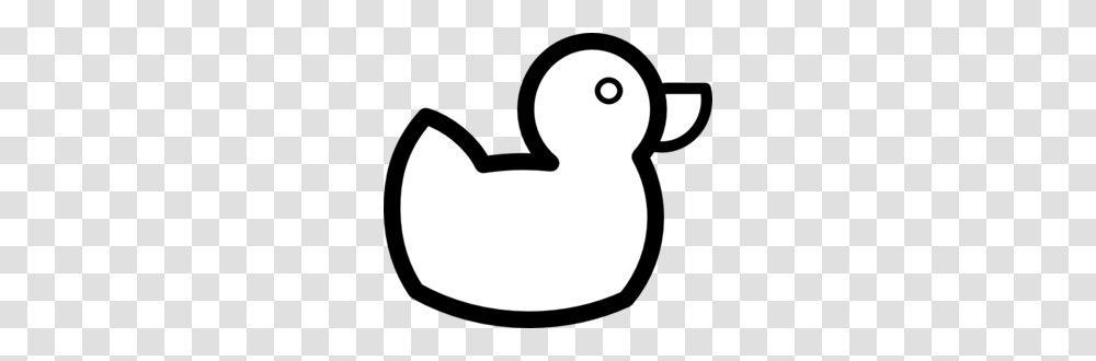 Black And White Baby Graphics Black White Duck Clip Art, Animal, Bird, Silhouette, Stencil Transparent Png