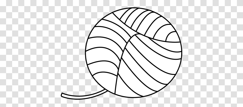 Black And White Ball Of Yarn Sewing Free Printables Patterns, Spiral, Invertebrate, Animal, Sphere Transparent Png