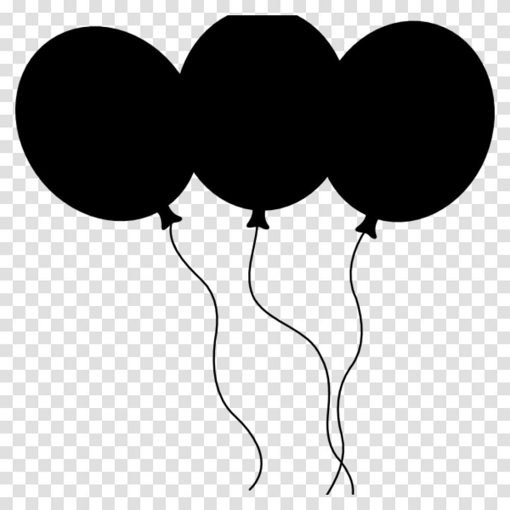 Black And White Balloons Clipart Black Balloons Clip Balloons Clipart Black, Gray, World Of Warcraft Transparent Png